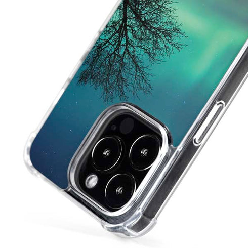 StockTrek Aurora Borealis over a lake in Norway iPhone 16 Pro MagSafe Case